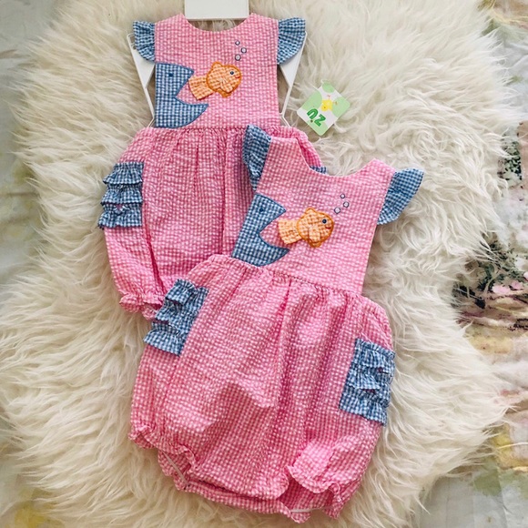 Small Fish With Ruffles One Pieces | Shark Baby Fish Ruffle Romper | Poshmark
